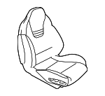 GXG4300AB - Body: Seat Back Pad for Jaguar Image
