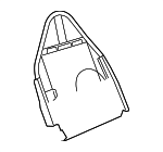 GJE4230CA - Body: Seat Frame for Jaguar Image