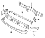 5391189113 - Body: Valance Panel for Toyota: 4Runner, Pickup Image