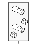 45007SEAE01 - Brakes: 2016-2025 Honda - Bush Kit for Honda: Accord, Civic, Insight Image