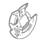 43253TGHA00 - : Splash Shield for Honda: Civic Image