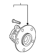 42200TGHA01 - Suspension: Hub &amp; Bearing Assembly for Honda: Civic Image