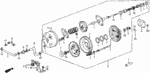 46401SE0003 - Chassis: VALVE ASSY., CHECK (NISSIN) for Honda Image