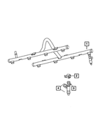 5037479AA - Fuel: Fuel Injector for Mopar Image