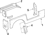 4798282 - Body: Body Side Panel for Mopar Image