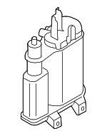 3C0201797D - Emission System: Vapor Canister for Volkswagen Image