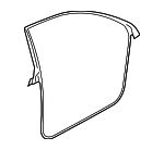 3G8867337T - : Surround Weather-Strip for Volkswagen: Arteon Image