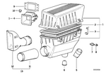 13711247465 - Fuel Preparation System: Intake Muffler for BMW Image