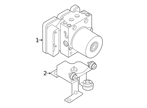 ABS Components for 2020 Kia K900 #0