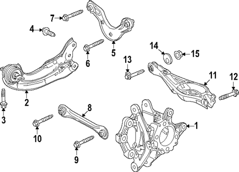 Rear Suspension for 2025 Honda Civic #1
