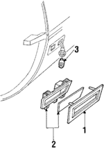 E2GZ15A201A - : Marker Lamp for Ford Image
