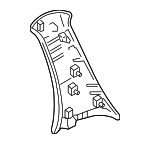 EF9168250A38 - Body: Upper Trim Panel for Mazda Image