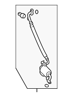 97762G7500 - HVAC: Discharge Hose for Hyundai: Ioniq Image