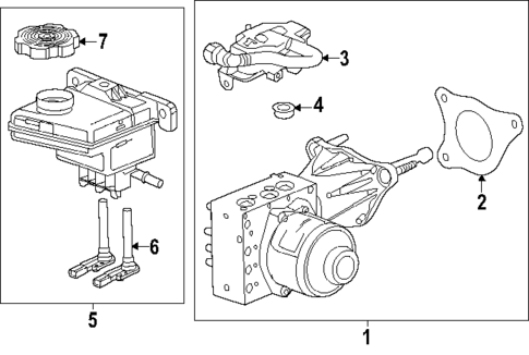 Hydraulic System for 2025 Chevrolet Equinox EV #0