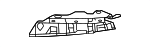 71102T20A00 - Body: Grille Molding Bracket for Honda Image