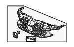 71200T60J01 - Body: Grille for Honda Image