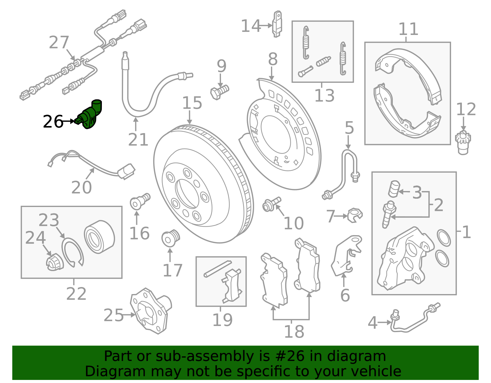 WHT-003-856-C - ABS Sensor 2007-2025 Audi | Audi OEM Parts