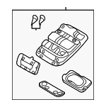 928104D000QW - : Overhead Console for Hyundai: Entourage Image