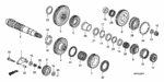 21215R36000 - Transmission - Automatic: HOLDER, IDLE SHAFT for Acura Image