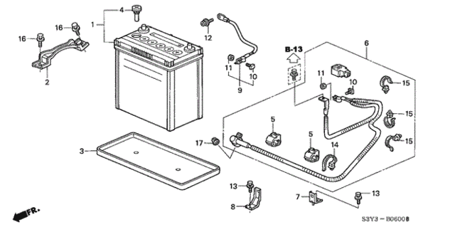 Battery for 2002 Honda Insight #0