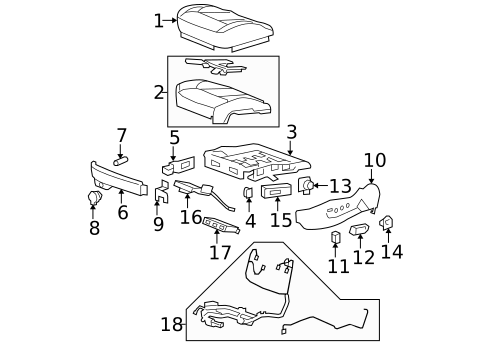 Power Seats for 2010 Cadillac DTS #3