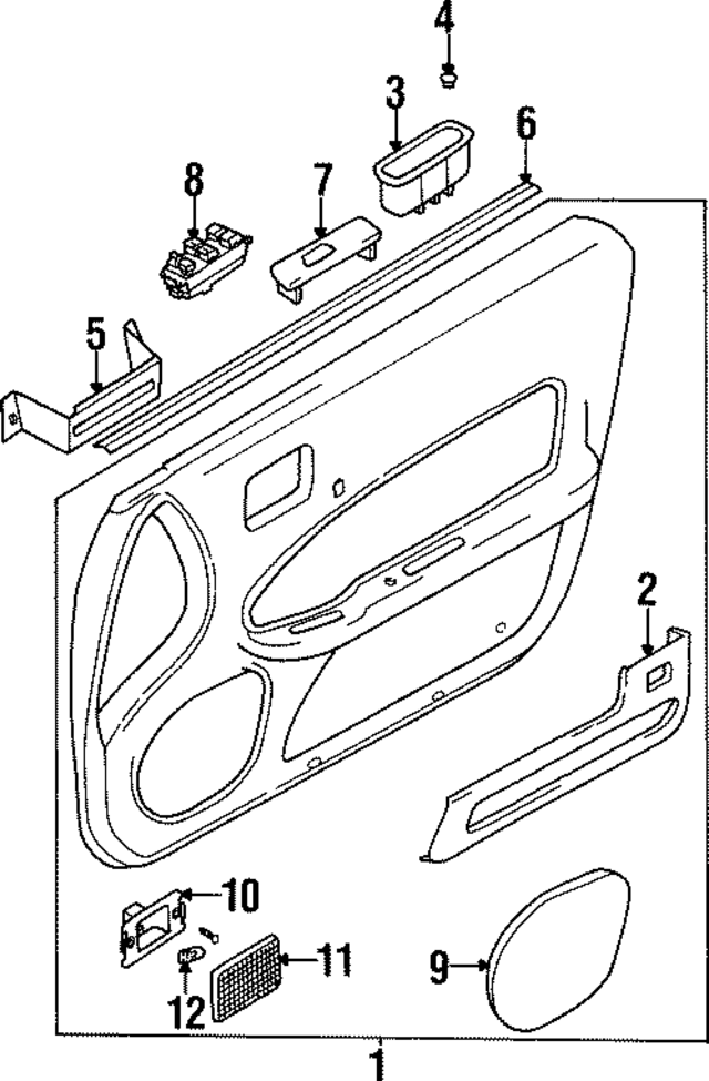 8083440U00 - : Belt Weather-Strip for Infiniti Image