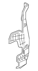 71164TK8A00 - Body: Plate for Honda: Odyssey Image