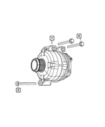 R4801865AC - Electrical: Engine Generator, Remanufactured for Mopar Image
