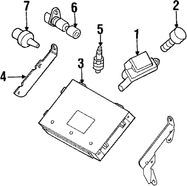8971702680 - : Spark Plug for Honda Image