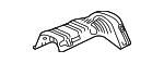 74602TM8A00 - Exhaust: Heat Shield for Honda: CR-Z, Insight Image