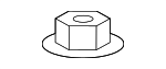 90300S84A00 - Suspension: Suspension Shock Absorber Mount Nut for Acura Image