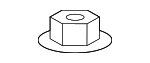 90364SG0004 - Suspension: Suspension Shock Absorber Nut for Acura Image