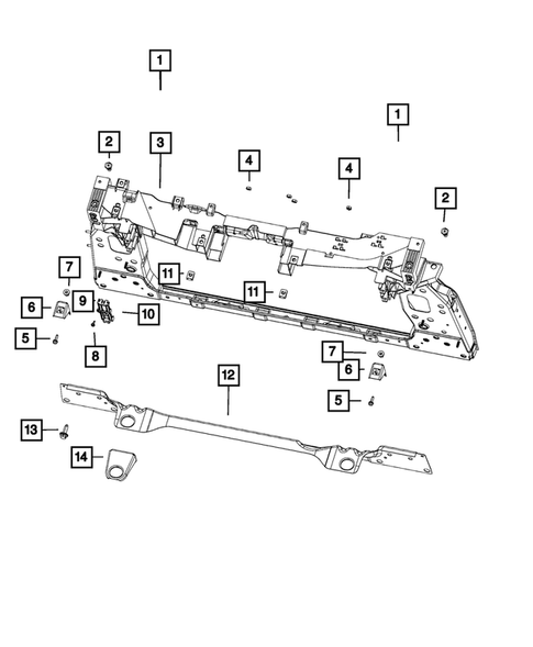 Radiator and Related Parts; Charge Air Cooler for 2018 Jeep Compass #0