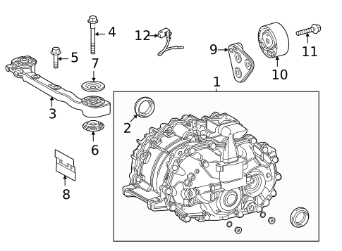 Axle & Differential for 2025 Toyota Highlander #0