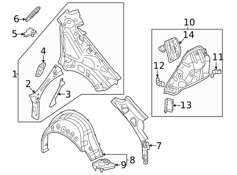 Inner Structure for 2024 Audi RS3 #0