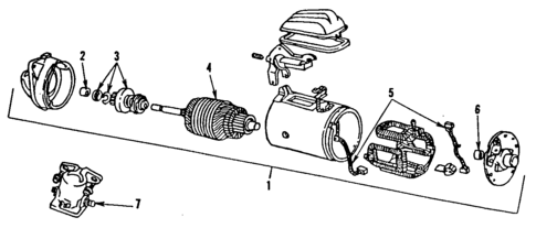 Starter for 1985 Ford F-250 #0