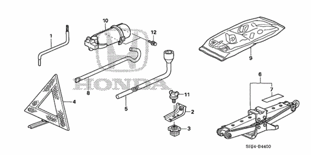 Tools - Jack for 2007 Honda Odyssey #0