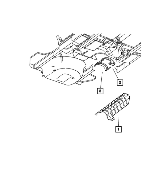Heat Shields for 2001 Dodge Stratus #0