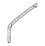 12362993 - Body: Window Molding for Chevrolet: Cavalier | Pontiac: Sunfire Image