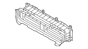 86950 Hyundai - 86950-B1001 - Radiator Shutter Assembly - 2015-2017 Hyundai ...