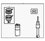 LR041110 - : Shock Assembly for Land-Rover Image