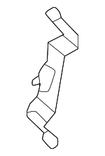 M2DZ78312A49A - Body: Upper Center Pillar Trim Bracket for Ford: Bronco Image