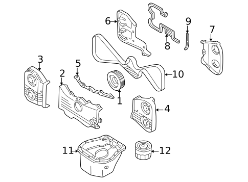 Engine Parts for 2020 Subaru WRX STI #3