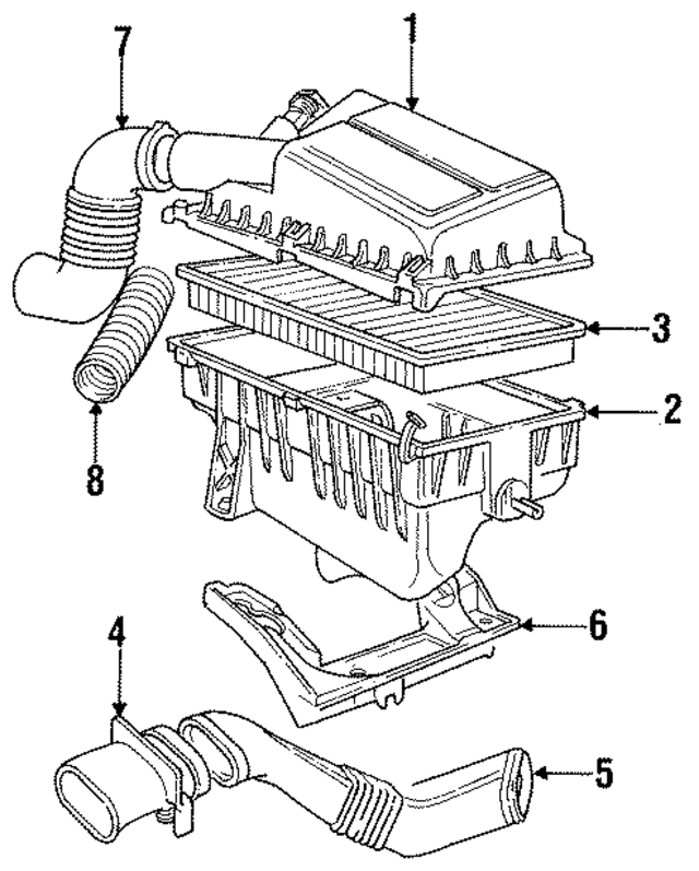9141060 - : Air Cleaner Cover for Volvo Image