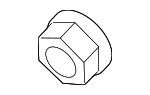 W701706S441 - Exhaust: Mnfd W/Converter Nut for Ford: Expedition, Explorer, F-250 Super Duty, F-350 Super Duty, F-450 Super Duty, Police Interceptor Utility | Lincoln: MKZ, Navigator Image