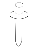 9026904054 - Body: Roof Rack Rivet for Lexus Image