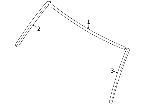 Reveal Moldings for 2011 Mitsubishi Galant #0