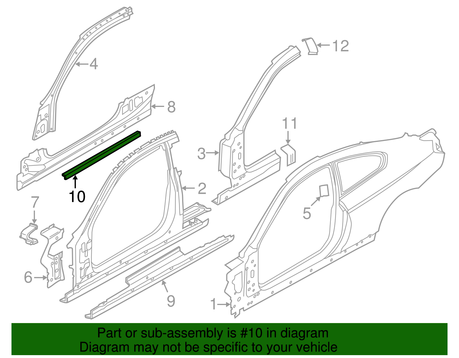 Reinforcement - BMW (51717258189)
