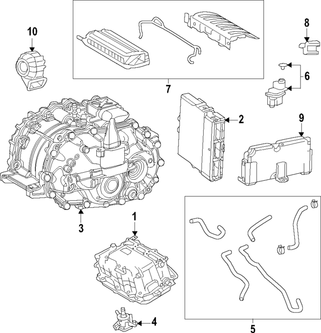 8998112420 - : Control Module for Toyota Image
