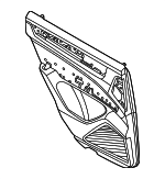 9Y0867307BKOY2 - : Door Trim Panel for Porsche: Cayenne Image